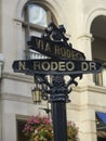 Beverly Hills Rodeo Drive Sign Royalty Free Stock Photo