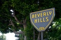 Beverly Hills Sign Royalty Free Stock Photo