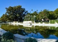 The Beverly Hills Sign at Beverly Gardens Park Royalty Free Stock Photo