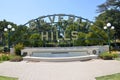 Beverly hills sign in Los Angeles park in Los Angeles, USA Royalty Free Stock Photo