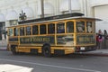 Beverly Hills tram on the Rodeo Drive Royalty Free Stock Photo