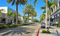 Rodeo Drive, Beverly Hills, United States Royalty Free Stock Photo