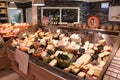 Beverwijk, The Netherlands, October 26th 2018: Cheese in a store