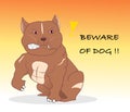 Beware of dog