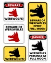 Beware of dog Royalty Free Stock Photo