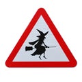 Beware of Flying Witches Royalty Free Stock Photo
