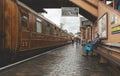 Bewdley Locomotive Train Station Royalty Free Stock Photo