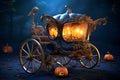 Bewitched Pumpkin Carriage A bewitched pumpkin