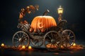 Bewitched Pumpkin Carriage A bewitched pumpkin