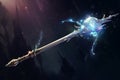 Bewitching Magic wand. Generate Ai