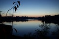 Bewl water, Kent, Wadhurst, england, dusk over lake