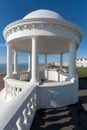 BEXHILL-ON-SEA, EAST SUSSEX/UK - OCTOBER 17 : Colonnade in grounds of De La Warr Pavilion in Bexhill-On-Sea on October 17, 2