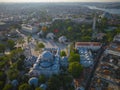 Beyazit Mosque aerial view, Istanbul, Turkey