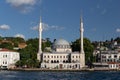 Beylerbeyi Mosque in Bosphorus Strait Side of Istanbul, Turkey