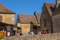 Beynac et Cazenac tourists