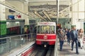 Beyoglu Tunel Station, Istanbul, Turkey