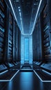 Beyond Binary: QuantumQuotient\'s 3D Symphony of Data Dynamics. AI generate