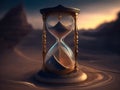 Beyond the Temporal Realm: Discover the Magic Hourglass Artwork