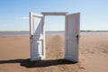 Beyond the Threshold: Surreal Beachscape