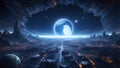Beyond Tomorrow: DataEclipse Odyssey\'s QuantumQuotient. AI generate