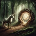 Beyond the Veil: Unicorn and the Portal to a Realm Unknown