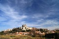 Beziers Cathedral Royalty Free Stock Photo