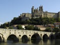 Beziers: St Nazaire Cathedral Old Bridge River Orb