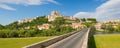 Beziers in a summer day Royalty Free Stock Photo