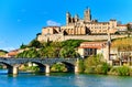 Beziers town. France Royalty Free Stock Photo