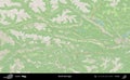 Bezirk Hermagor, Austria. Topographic German Royalty Free Stock Photo