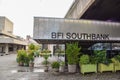 BFI Southbank exterior view, London, UK Royalty Free Stock Photo