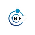BFS letter logo design on white background. BFS creative initials letter logo concept. BFS letter design Royalty Free Stock Photo
