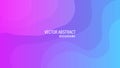 Colorful geometric background. Liquid gradient color background design. Curv fluid shapes composition. Eps10 vector.