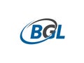 BGL logo, design, vector illustration Royalty Free Stock Photo
