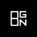 BGN letter logo creative design with vector graphic, BGN
