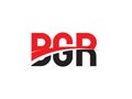 BGR Letter Initial Logo Design Vector Illustration Royalty Free Stock Photo