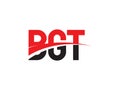 BGT Letter Initial Logo Design Vector Illustration Royalty Free Stock Photo