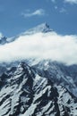 Bhagirathi Parbat peak Royalty Free Stock Photo