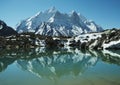 Bhagirathi peak Royalty Free Stock Photo