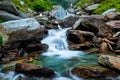 Bhagsu waterfall. Bhagsu, Himachal Pradesh, India Royalty Free Stock Photo