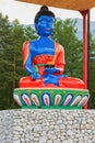 Bhaisajyaguru. Buddha of healing and medicine Royalty Free Stock Photo