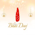 bhaiya dooj puja religious background for hindu festival celebration