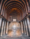 Bhaja Caves (Bhaje Leni) carving made of Stone in Pune, Maharashtra, India