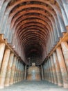 Bhaja Caves (Bhaje Leni) carving made of Stone in Pune, Maharashtra, India