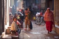 Bhaktapur - colorful town Royalty Free Stock Photo