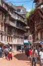 Bhaktapur Durbar square bazaar