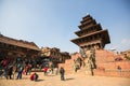 Bhaktapur Durbar Square is the plaza in front of the royal palace of the old Bhaktapur Kingdom