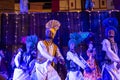 Punjabi male artist performing bhangra dance