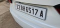 The Bharat series number plates introduced by the India Ministry of Road Transport and Highways to make the mobility of vehicles