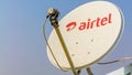 Airtel Digital DTH Dish Antenna, India